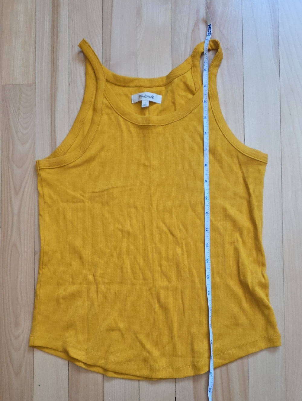 Madewell Brightside Rib '90s Tank - Picture 4 of 6